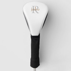 Funda Para Palo De Golf Tapa de la cabeza de golf del controlador de monog