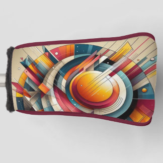 Funda Para Palo De Golf Tapa de la cabeza de golf - Diseño geométrico