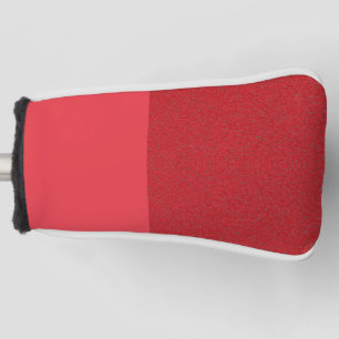 Funda Para Palo De Golf Tapa de la cabeza de golf roja de tomate personali