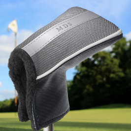 Funda Para Palo De Golf Tapa de la cabeza del putter de golf del monograma