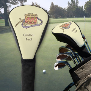 Funda Para Palo De Golf Tapa de la cabeza del tambor de juguete