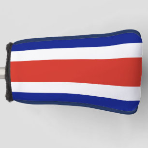 Funda Para Palo De Golf Tapa de putter de golf con bandera de Costa Rica