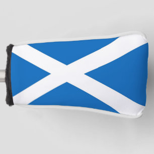 Funda Para Palo De Golf Tapa de putter de golf con bandera de Escocia, Rei