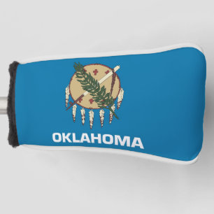 Funda Para Palo De Golf Tapa de putter de golf con bandera del estado de O