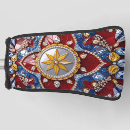 Funda Para Palo De Golf Tapa de putter de golf con diseño de colores colom