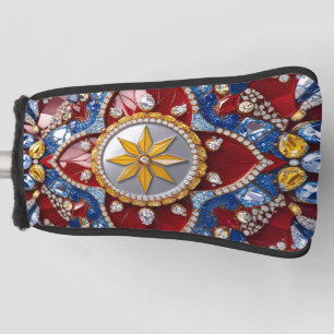 Funda Para Palo De Golf Tapa de putter de golf con diseño de colores colom