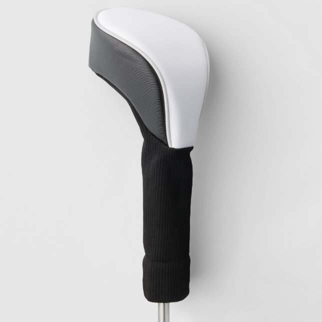 Funda Para Palo De Golf Tapa del conductor, blanco (Angulado)