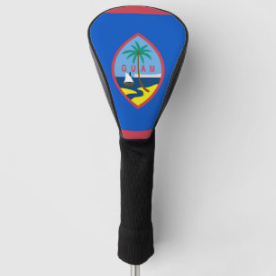 Funda Para Palo De Golf Tapa del conductor de golf con bandera de Guam, Es