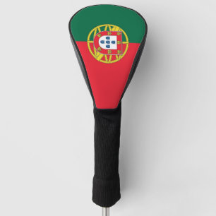 Funda Para Palo De Golf Tapa del conductor de golf con bandera de Portugal