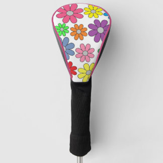 Funda Para Palo De Golf Tapa del conductor de golf - ¡Daisies locos!