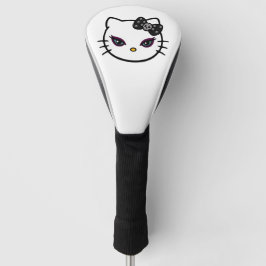 Funda Para Palo De Golf Tapa del conductor gótico Kitty