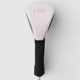 Funda Para Palo De Golf Tapa del controlador de golf de monograma femenino