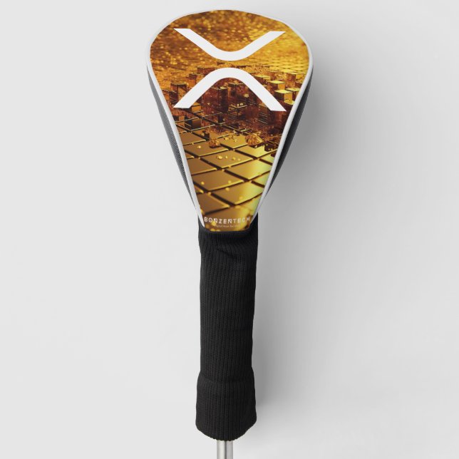 Funda Para Palo De Golf Tapa del controlador de servicios XRP Gold Bonzent (Anverso)