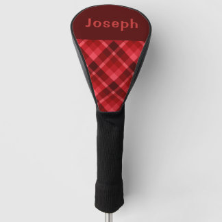 Funda Para Palo De Golf Tapa del controlador del cabezal de golf Ruby Red 