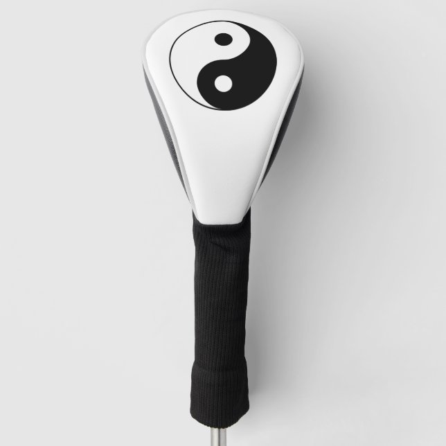 Funda Para Palo De Golf Tapa del controlador Yin y Yang (Anverso)