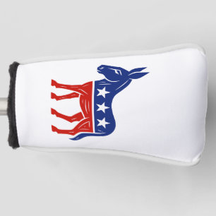Funda Para Palo De Golf Tapa del putter de golf del Demócrata Donkey