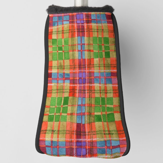 Funda Para Palo De Golf Tapa del putter de golf MAC RAE TARTAN (Girar 90)