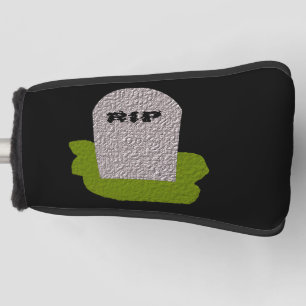 Funda Para Palo De Golf Tapa del putter de golf Tombstone RIP