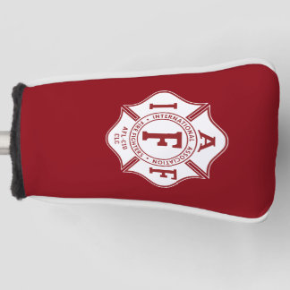 Funda Para Palo De Golf Tapa maltesa del puente transversal IAFF/bombero