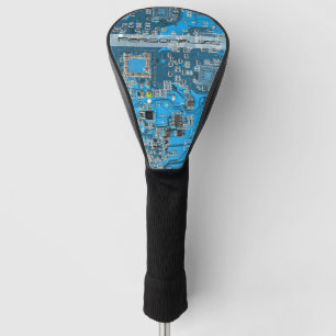 Funda Para Palo De Golf Tarjeta de circuito azul PCB del conjunto del circ
