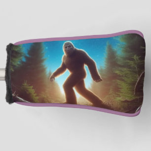 Funda Para Palo De Golf Tarjeta Postal Retro Bigfoot Vintage Sasquatch Mon