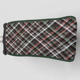 Funda Para Palo De Golf Tartán de Navidades texturados.