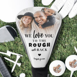 Funda Para Palo De Golf Te Amo Al Terreno Áspero Y De Regreso Foto
