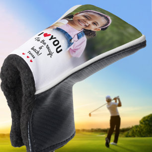 Funda Para Palo De Golf Te Amo Hasta Lo Áspero Y De Regreso Foto Personali