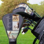 Funda Para Palo De Golf Te quiero a la Ruff y a la Pizarra de fotos 3 Blue<br><div class="desc">Tapa de la cabeza del putter de golf con 3 de sus fotos favoritas. El diseño está escrito con la letra de Love you to the ruff and back - diseñado para ser de tu perro. Puede personalizar aún más con su nombre o nombres u otro texto personalizado. La plantilla...</div>