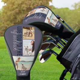 Funda Para Palo De Golf Te quiero a la Ruff y a la Pizarra de fotos 3 Blue