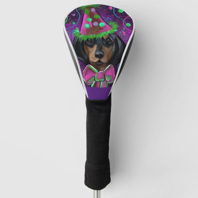 Funda Para Palo De Golf Teckel (Anverso)