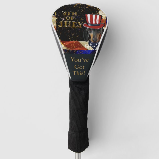 Funda Para Palo De Golf Teckel    (Anverso)
