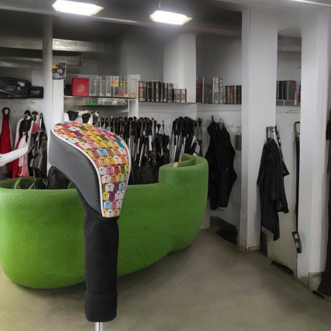 Funda Para Palo De Golf Teddy Bear (golf driver cover)