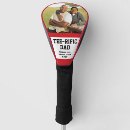 Funda Para Palo De Golf Tee-Rific Dad Personalizado Photo Golf Head Cover