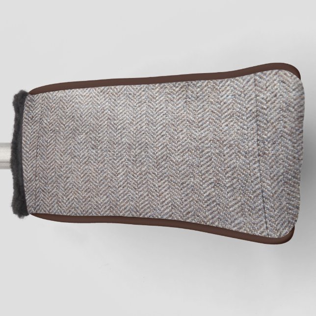 Funda Para Palo De Golf Tejido marrón (Anverso)