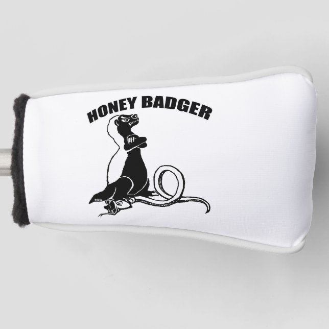 Funda Para Palo De Golf Tejón de miel (Anverso)