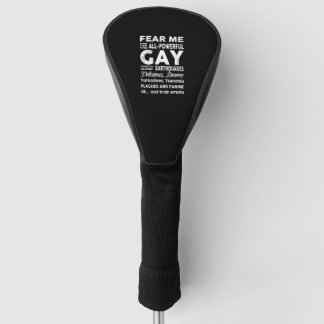 Funda Para Palo De Golf Teme que soy Gay lgbt bandera regalo lgbt