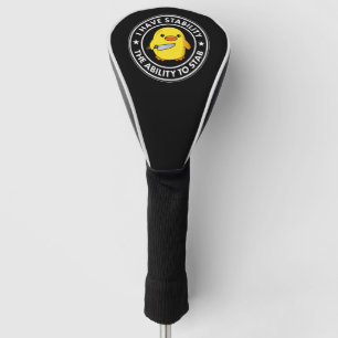 Funda Para Palo De Golf Tengo La Estabilidad De Apuñalar Graciosamente