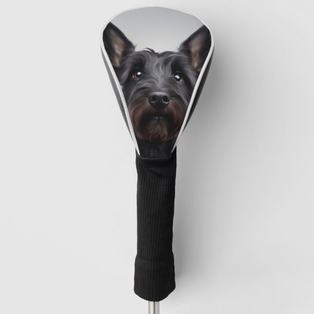 Funda Para Palo De Golf Terrier escocés (Anverso)