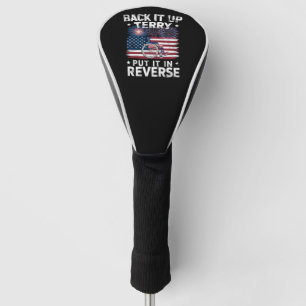 Funda Para Palo De Golf Terry Retrocede Ponlo En Reversa Fuegos Artificial
