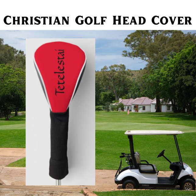 Funda Para Palo De Golf Tetelestai Red Christian (Subido por el creador)