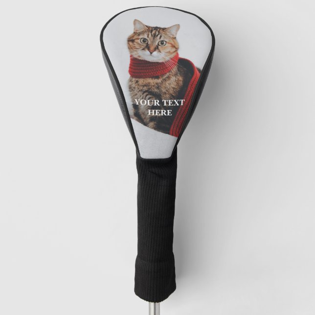 Funda Para Palo De Golf Texto de foto personalizado Crea tu propio Gol per (Anverso)