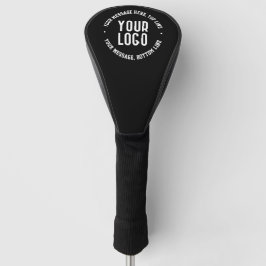 Funda Para Palo De Golf Texto de personalizable y su logotipo o imagen sub