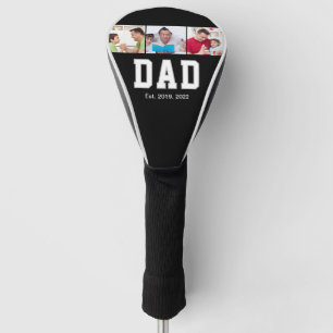 Funda Para Palo De Golf Texto de regalo establecido para papá vintage 3 fo