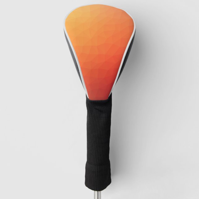 Funda Para Palo De Golf Textura de naranja vectorial (Anverso)