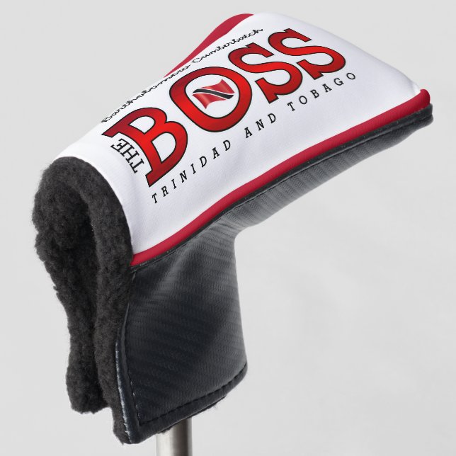 Funda Para Palo De Golf The Boss Trinidad & Tobago (Anverso 3/4)