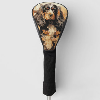 Funda Para Palo De Golf The Cocker Spaniel Dog 001 - Odessa Leyendecker