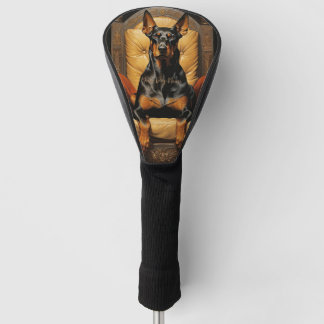 Funda Para Palo De Golf The Doberman Dog 003 - Odessa Leyendecker