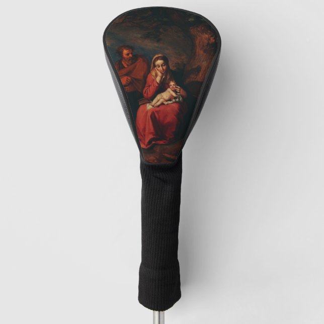 Funda Para Palo De Golf The Flight into Egypt by Abraham Bloemaert  (Anverso)