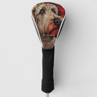 Funda Para Palo De Golf The Goldendoodle Dog, Red y Black 2002 - Ulises D
